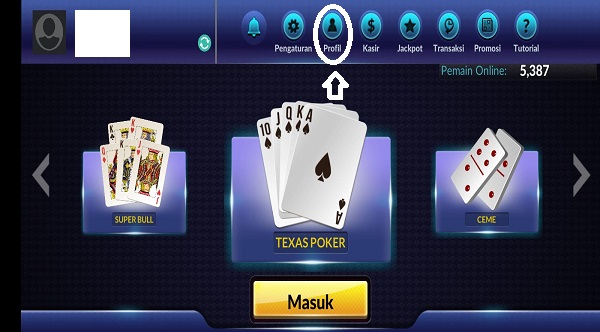 Akses Menu Profil