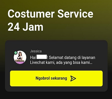 Customer Service di Vio88
